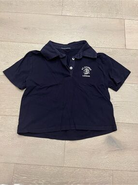 Brandy Melville Dark Purple Polo Top